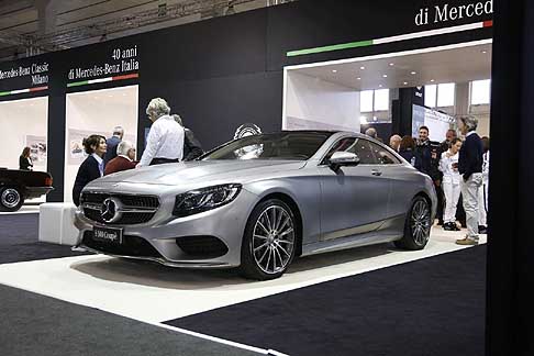 Mercedes - Nuova Mercedes-Benz S 500 Coup alla Fiera di Padova 2014