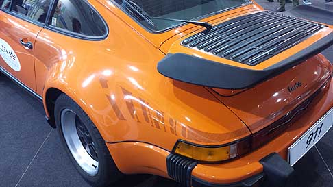 Porsche - Mitica Porsche 911 Turbo per i sui primi 40 anni alla Fiera di Padova 2014