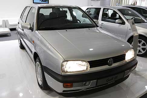Fiera di Padova - Volkswagen Golf 3 generazione del 1991 esposta a Auto e Moto dEpoca 2014