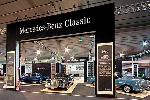 Mercedes - Mercedes-Benz tra moderno e passato alla Fiera di Padova 2014