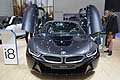 BMW i8 anteriore supercar al Francoforte Motor Show 2015