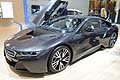 La sportiva ibrida plug-in BMW i8 sulla passerella di Francoforte 2015