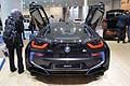 BMW i8 posteriore supercar al Francoforte Motor Show 2015