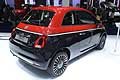 Fiat 500 comics edition rosso nera al Salone di Francoforte 2015