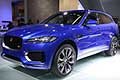 Jaguar F-Pace anteriore auto sportiva al Francoforte Motor Show 2015