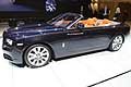 Rolls-Royce Dawn spider di lusso al Salone dellAutomobile di Francoforte 2015