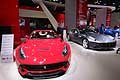 Ferrari F12 berlinetta supercar al Salone dellauto di Francoforte 2015