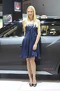 Hostess SsangYong XLV al Francoforte Motor Show 2015