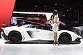 Lamborghini Aventador Roadster SV supercar al Francoforte Motor Show 2015