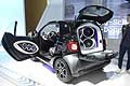 Smart Fortwo cabrio retrotreno al Salone Internazionale di Francoforte 2015