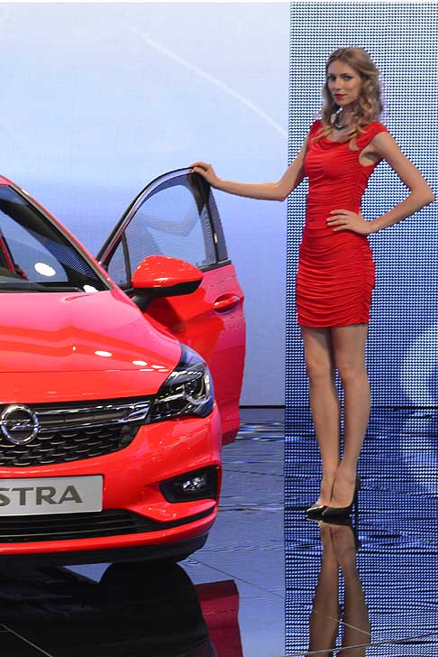 Francoforte-Motor-Show Hostess