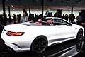 Mercedes-AMG S 63 Cabriolet fiancata al Salone di Francoforte