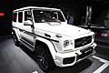 Mercedes G 63 motore v8 biturbo al Motor Show di Francoforte