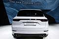 Porsche Cayenne Turbo posteriore al Motor Show di Francoforte 2017