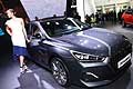 Stand Hyundai hostess al Francoforte Motor Show 2017