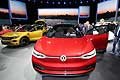 Volkswagen Cross Concept frontale allIAA 2017, al Francoforte Motor Show