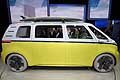 Volkswagen ID Buzz vista laterale allIAA 2017, il Salone di Francoforte