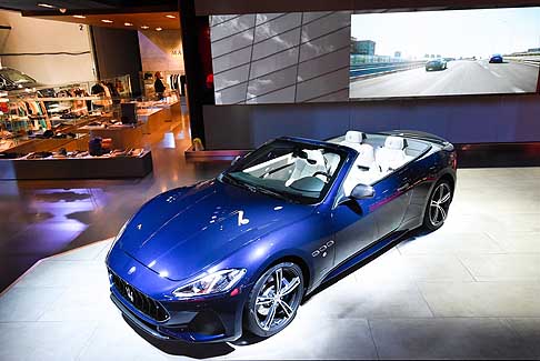 Maserati - Maserati GranCabrio Sport, viene presentata con un restyling elegante e aerodinamica pi efficiente