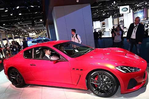 Maserati - Maserati GranTurismo MC, presenta interni pi raffinati e un sistema tecnologico allavanguardia