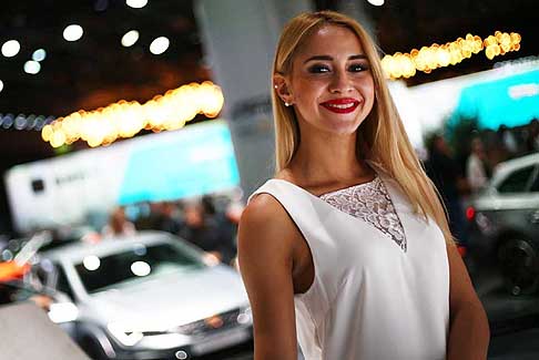 Francoforte-Motor-Show Ragazze