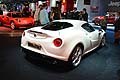 Alfa Romeo 4C posteriore vettura al Salone di Francoforte 2013