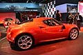 Alfa Romeo 4C supercar italiana al Salone di Francoforte 2013