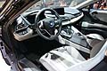 BMW i8 interni vettura al Salone di Francoforte 2013