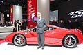 Ferrari 458 Speciale conferenza stampa Montezemolo al Salone di Francoforte 2013