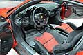 Ferrari 458 Speciale interni vettura al Motor Show di Francoforte 2013