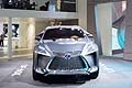 Lexus LF-NX Concept nuova calandra anteriore con luci Led a forma di diamante