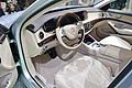 Mercedes-Benz S 500 Plug-In Hybrid interni vettura al Salone di Francoforte 2013