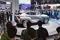 Il concept LF-NX  equipaggiato con la motorizzazione full hybrid, studiata per assicurare emissioni di CO2 ai vertici della categoria.