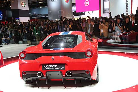 Ferrari - Ferrari 458 Speciale retrotreno unica nel suo genere