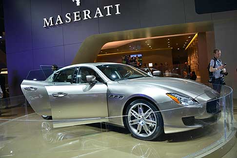 Maserati - Al Salone di Francoforte spicca la Maserati Quattroporte Ermenegildo Zegna Limited Edition concept car