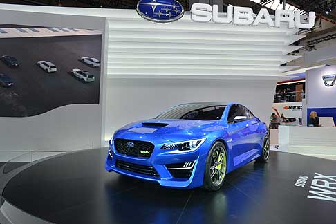 Subaru - Subaru WRX Concept con motore quattro cilindri boxer