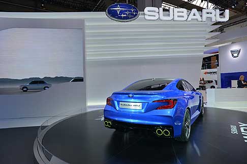 Subaru - Subaru WRX Concept si distingue per una linea davvero ben fatta, ricca di sportivit e dinamismo