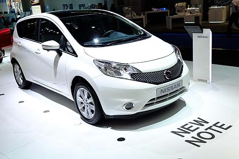 Nissan - Nissan Note in vetrina al Salone di Francoforte 2013