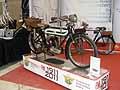 Motoclicetta Triumph 100 anni di storia del 1911 esemplare esclusivo ed unico di classic bike al Fuoriserie di Roma