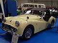 Auto depoca Triumph TR3a del 1959 in mostra al Fuoriserie di Roma