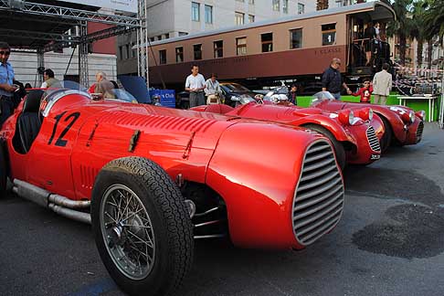 GP di Bari gara di regolarit - 4^ Rievocazione del Gran Premio di Bari esposizione statica in Piazza Libert