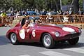 Ferrari 340 MM del 1943 pilota Crippa e navigatore Carrozzo in gara per la 2 manche della 4^ Reivocazione Gran Premio di Bari