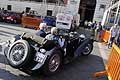 Jaguar SS100 del 1936 arrivo nel paddock per la 4^ Rievocazione del GP di Bari edizione 2015