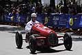 Auto storica Cisitalia D46 del 1946 pilota Marzolla al Gran Premio di Bari 2015