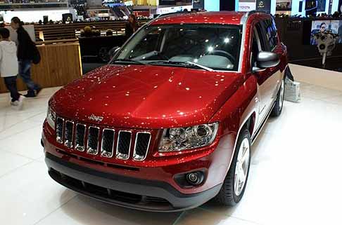 Jeep - jeep compass frontale