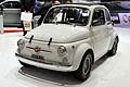 Abarth 500 auto storica esposta al Salone di Ginevra 2014 del Torino Club Italia