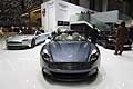 Aston Martin Vanquish e panoramica stand al Salone di Ginevra 2014