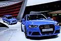 Audi RS4 e Audi RS2 sullo sfondo al Salone dellAutomobile di Ginevra 2014