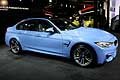  BMW M3 fiancata laterale al Salone di Ginevra 2014