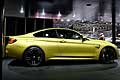 Auto BMW M4 laterale al Salone di Ginevra 2014