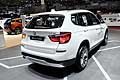 BMW X3 xDrive20d posteriore vettura al Salone di Ginevra 2014